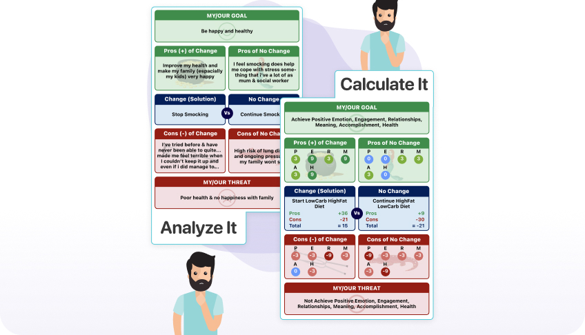 Use Analyze It or Calculate It Methods